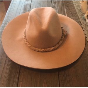 Free People Wide Brim Felt Hat